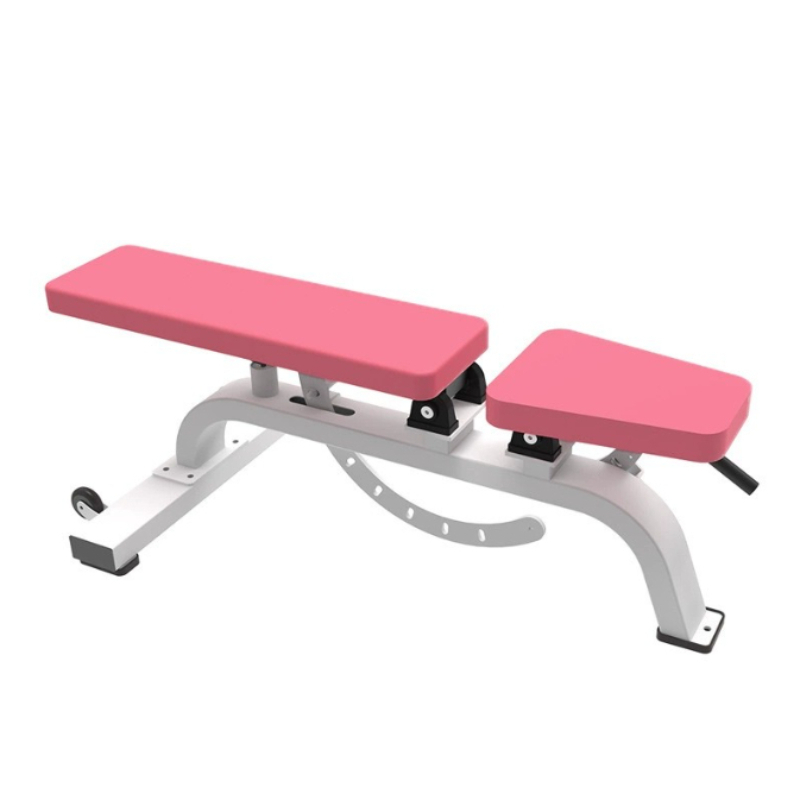 Adjustable Dumbbells - ピンクの多機能調節可能なダンベルベンチ、高強度トレーニングに最適