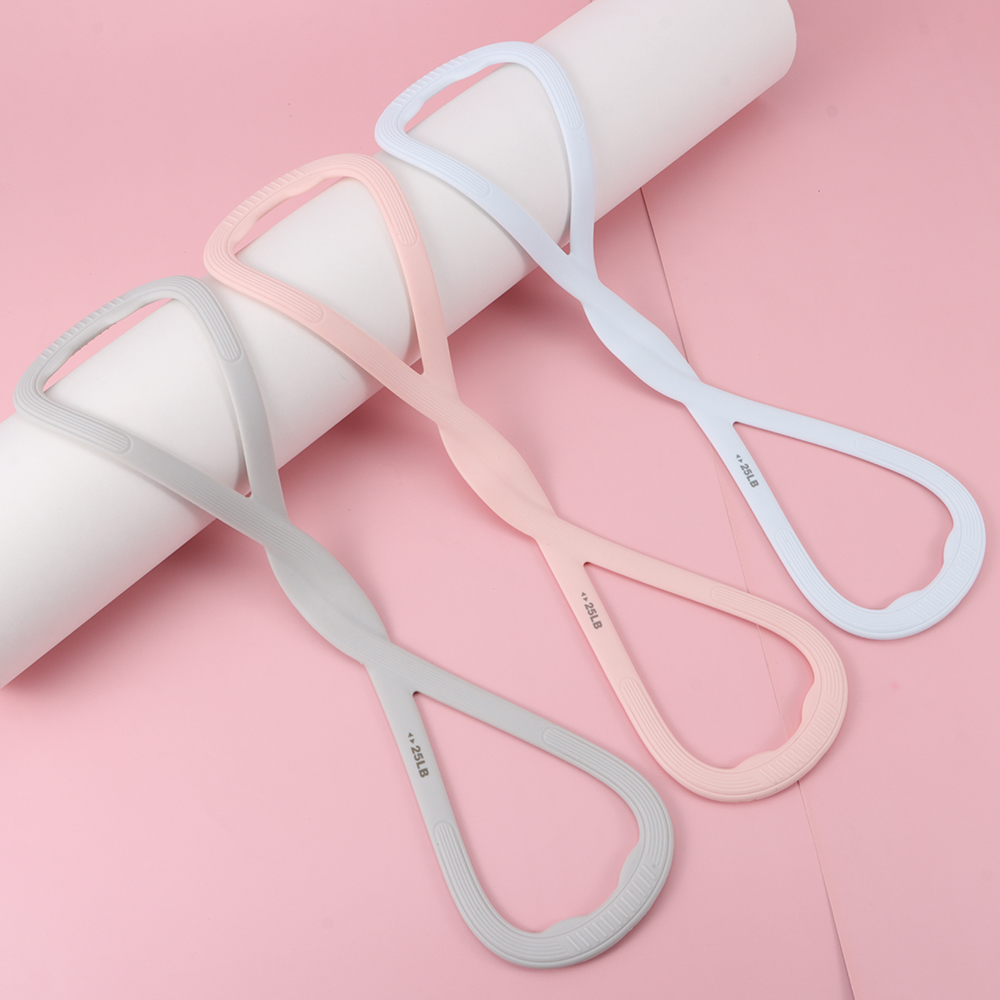 Figure 8 Resistance Band - 図 8 レジスタンスバンド 25/35 LB ソフトシリコンエクササイズバンド