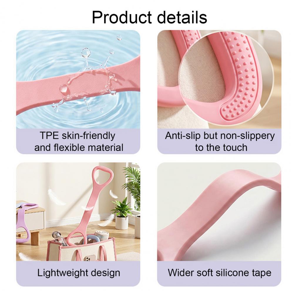 Figure 8 Resistance Band - ホームエクササイズ器具 フィギュア8型レジスタンスバンド 腕の引き締め用 エラスティックエクササイズプルロープ 高弾性 肩のストレッチ用