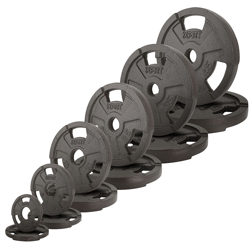 Adjustable Dumbbells - プロ仕様300LB鋳鉄バーベルホームジムフィットネスパワーエクササイズ調整可能セット（3つのハンドル付きダンベルフリーウェイト）