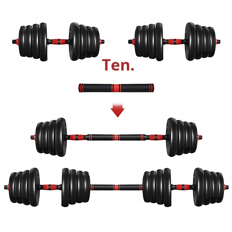 メンズホームフィットネス調整可能ウェイトダンベルセットスチー - Adjustable Dumbbells のレビューと価格