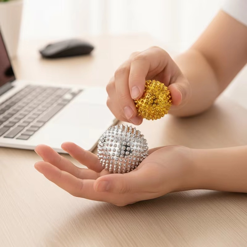 1 ペアヨガフィットネスボール磁気療法マッサージャーマグネッ - Yoga Fitness Ball のレビューと価格