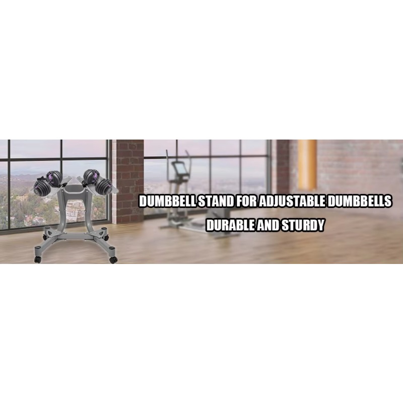 家庭用フィットネスダンベルラック自動調整式ダンベルラックブラ - Adjustable Dumbbells のレビューと価格