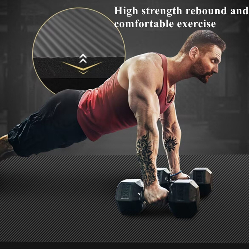 大型滑り止めフィットネスヨガマット 200x90cm 10m - Yoga Fitness Resiliation のレビューと価格