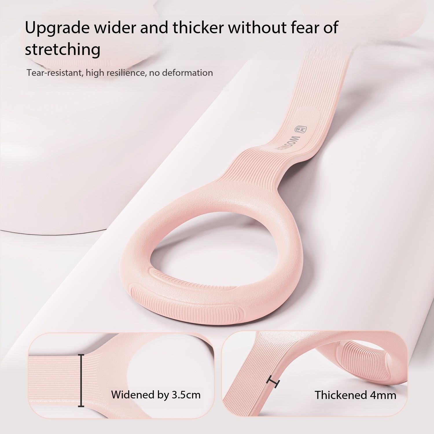 2パック シリコン製フィギュア8型レジスタンスバンド、女性用 - Figure 8 Resistance Band のレビューと価格