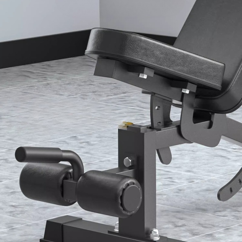 ブラックフィットネスベンチ エクササイズ機器 多機能調整可能 - Adjustable Dumbbells のレビューと価格