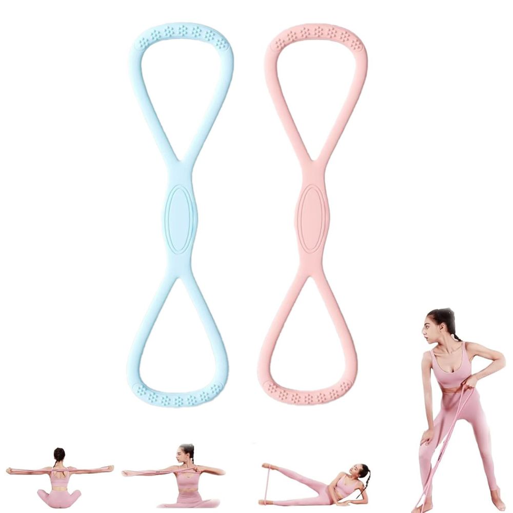 ポータブルフィギュア 8 ヨガレジスタンスバンドソフトシリコ - Figure 8 Resistance Band のレビューと価格