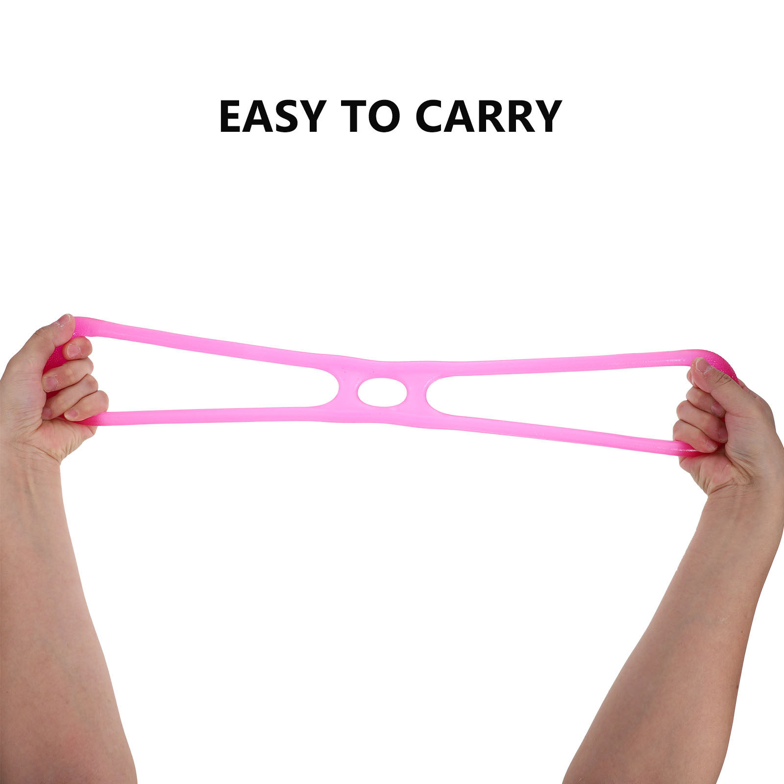 シリコン製伸縮性プルロープ フィギュア8型 フィットネスレジ - Figure 8 Resistance Band のレビューと価格