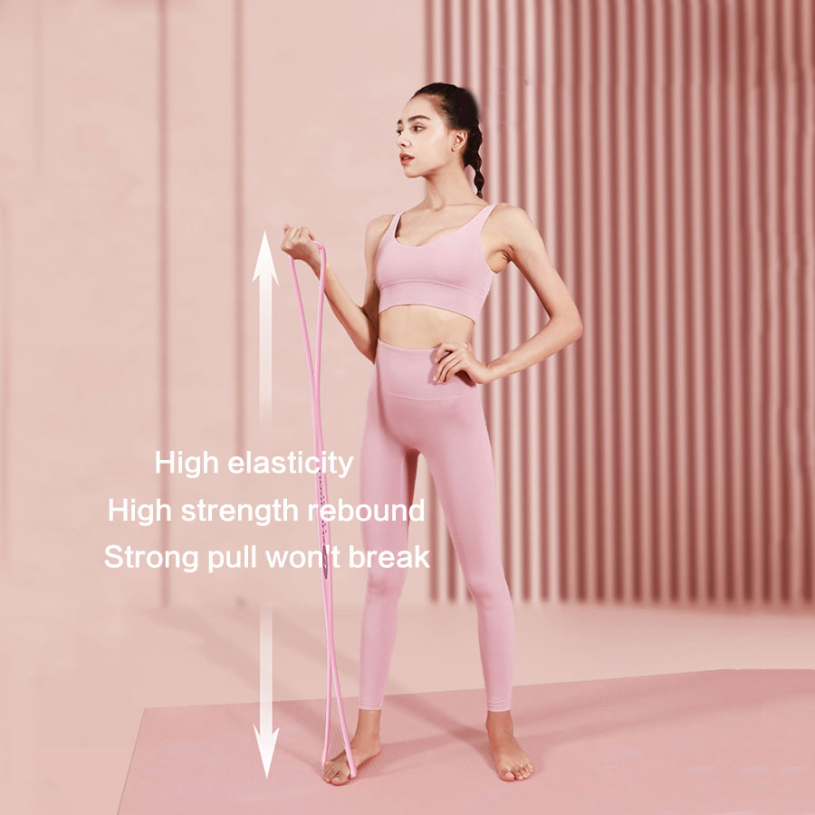 1 個のレジスタンスバンド、ヨガレジスタンスバンドストレッチ - Figure 8 Resistance Band のレビューと価格