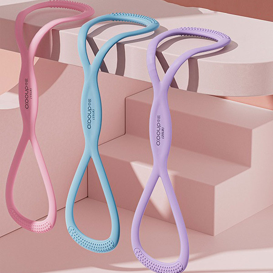 1 個のレジスタンスバンド、ヨガレジスタンスバンドストレッチ - Figure 8 Resistance Band のレビューと価格