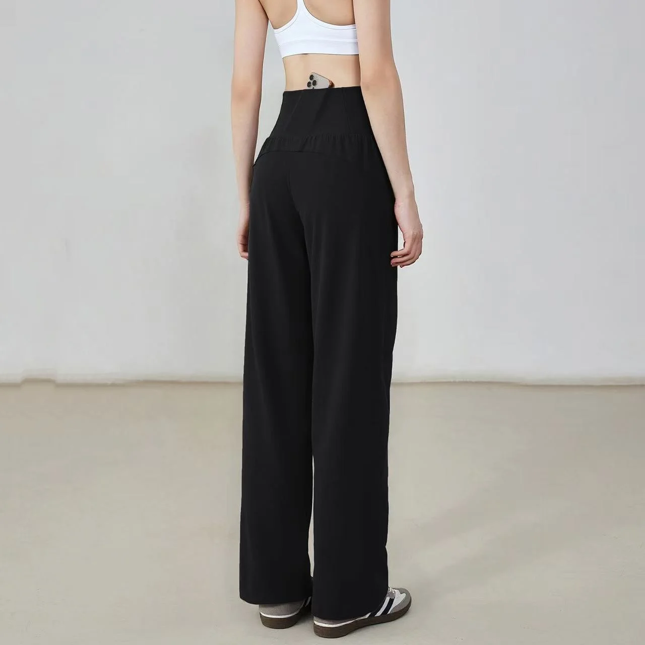 フィットネス レディース ルーズストレート スポーツパンツ  - Yoga Fitness Pants のレビューと価格