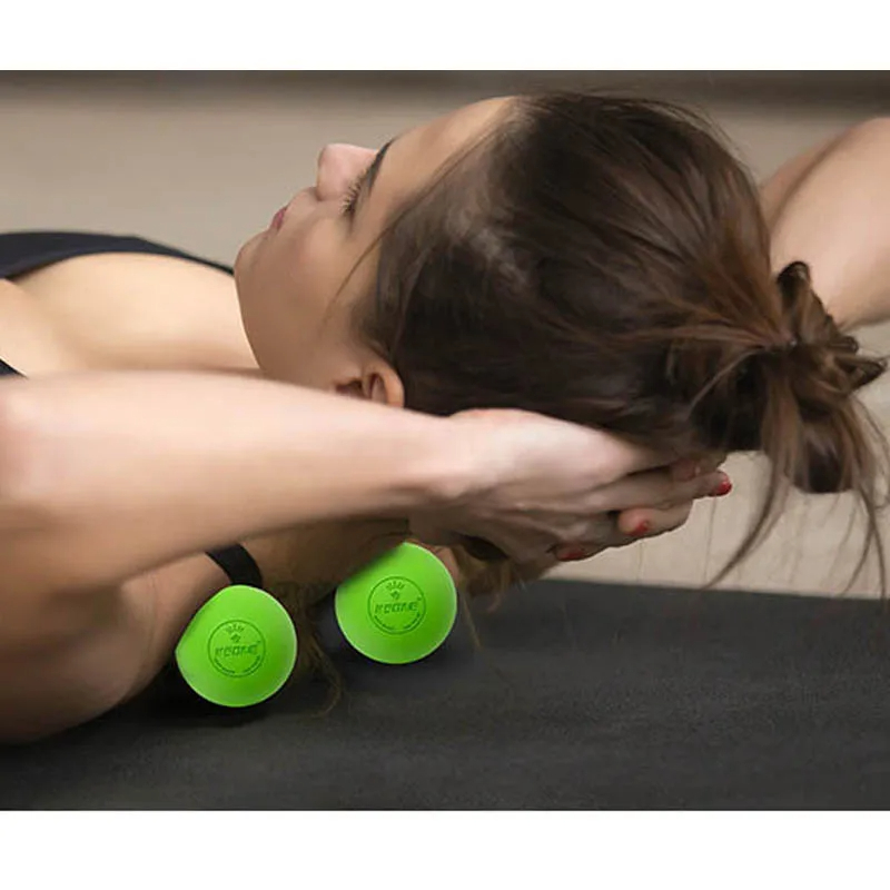 ゴム筋膜マッサージボールヨガフィットネス筋肉リラクゼーション - Yoga Fitness Ball のレビューと価格