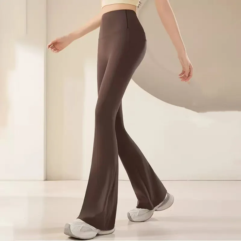 伸縮性のあるシャークスキンフィットネスヨガパンツ ハイウエス - Yoga Fitness Pants のレビューと価格