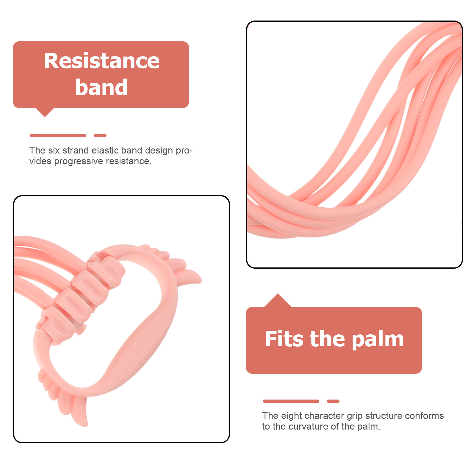 調整可能な抵抗力を持つフィギュア8バンド エラスティック 1 - Figure 8 Resistance Band のレビューと価格