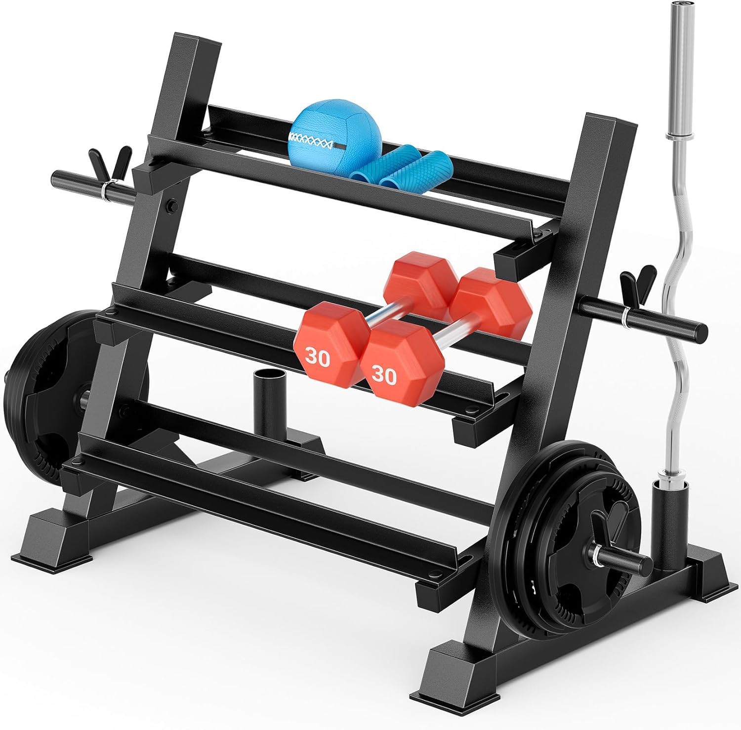 ホームジム用、頑丈な素材、ブラウンカラー、耐荷重1100ポン - Adjustable Dumbbells のレビューと価格