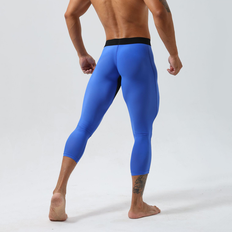 メンズ ハイウエスト コンプレッションタイツ 速乾性 超伸縮 - Yoga Fitness Pants のレビューと価格