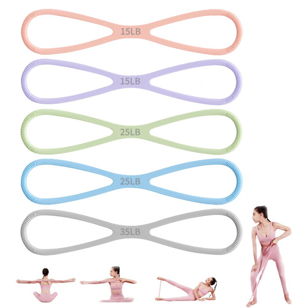図 8 エクササイズレジスタンスバンドアームショルダーストレ - Figure 8 Resistance Band のレビューと価格