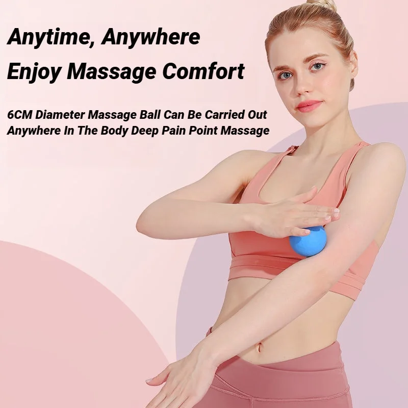 TPE 6CM 筋膜ボール 深部組織筋肉リラクゼーションエク - Yoga Fitness Ball のレビューと価格