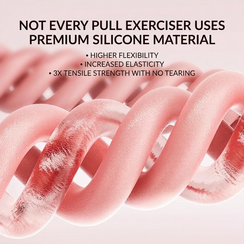40ポンドシリコン製チェストエキスパンダー、耐破損性、ヨガス - Yoga Fitness Resiliation のレビューと価格