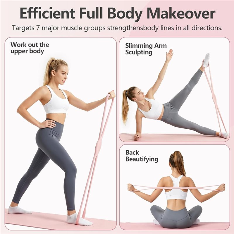 LALA 効果的なホームワークアウト用フィギュア8型レジスタ - Figure 8 Resistance Band のレビューと価格