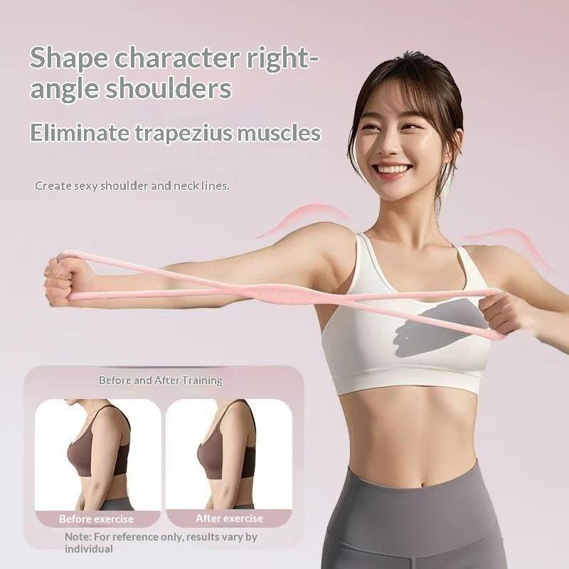 新しいシリコン製フィギュア8型レジスタンスバンド、ヨガやホー - Figure 8 Resistance Band のレビューと価格