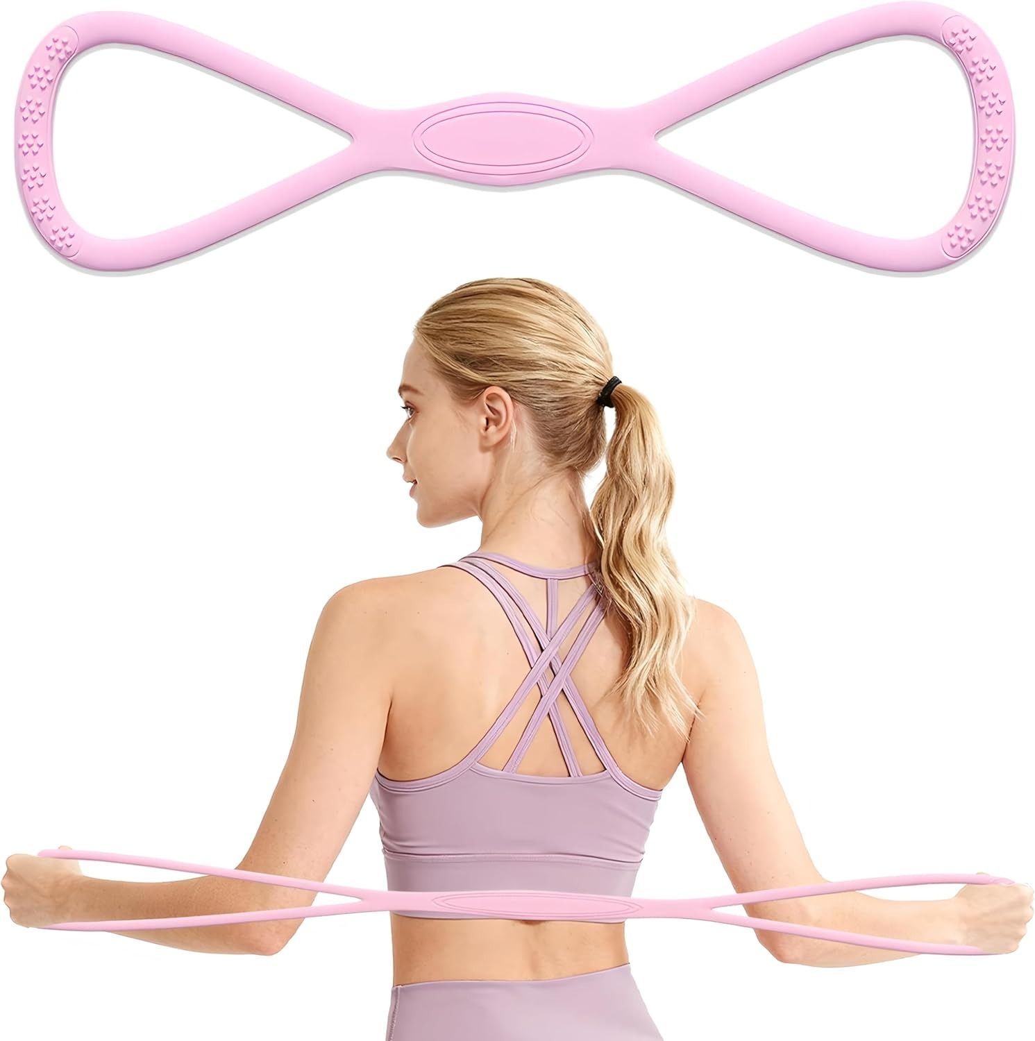 図8 女性と男性向けのレジスタンスバンド – 15LBシリコ - Figure 8 Resistance Band のレビューと価格