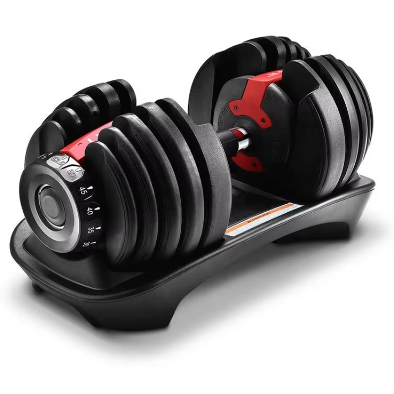 フリーウェイトジムセット鋳鉄製調整可能ダンベルバーベル50k - Adjustable Dumbbells のレビューと価格